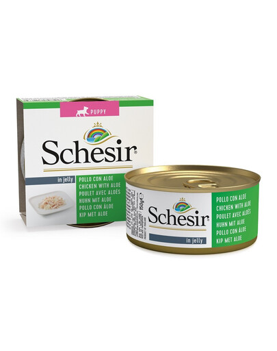 SCHESIR Puppy Kuře a Aloe 150g