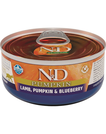 N&D Cat lamb & pumpkin & blueberry 80g
