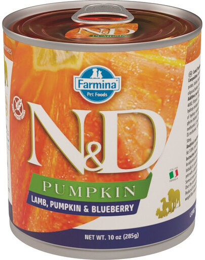 N&D Dog PUMPKIN Adult Lamb & Blueberry 285g