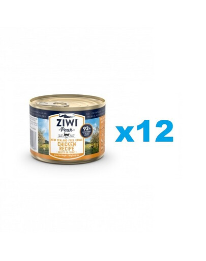 ZIWIPEAK Cat Chicken 12 x 185 g