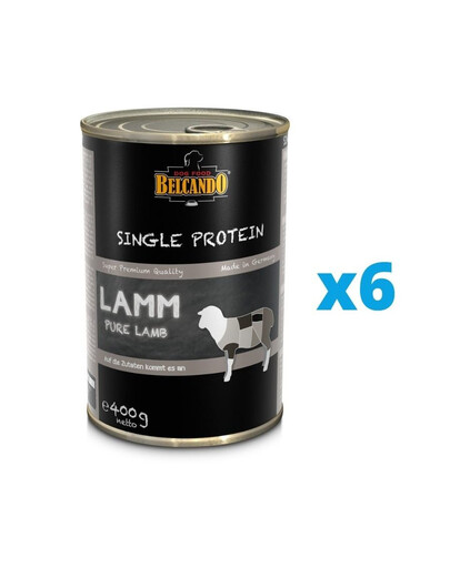 BELCANDO Single Protein 6 x 400 g monoproteinové krmivo pro psy