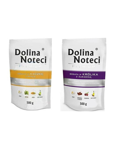 DOLINA NOTECI Premium Bohatá na maso MIX příchutí 10x500g