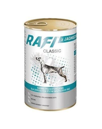 DOLINA NOTECI RAFI CLASSIC Jehněčí v omáčce 1240 g