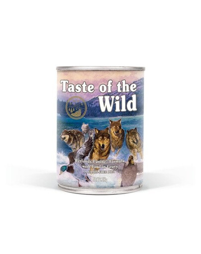 TASTE OF THE WILD Wetlands Wild Fowl 390 g