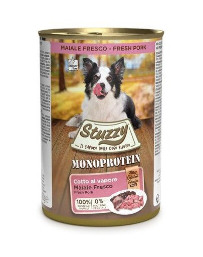 STUZZY Monoprotein 400g konzervy pro dospělé psy