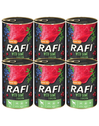 DOLINA NOTECI RAFI Game  6x400 g