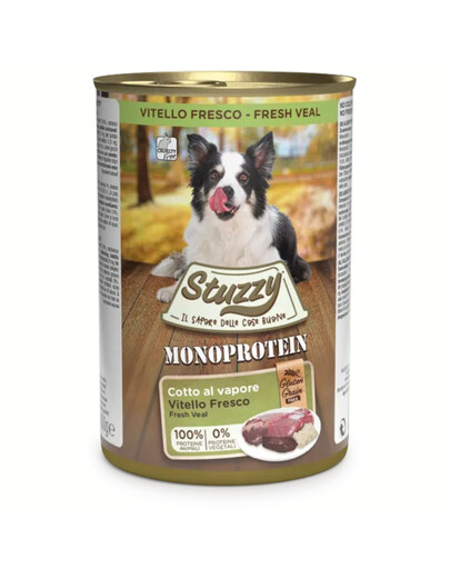STUZZY Monoprotein 400g konzervy pro dospělé psy