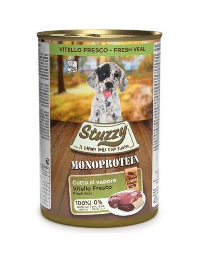 STUZZY Monoprotein 400g konzervy pro dospělé psy