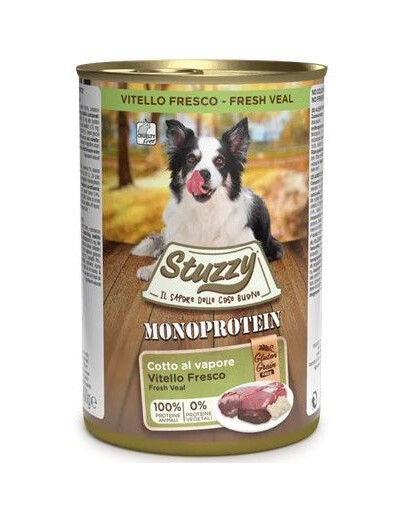 STUZZY Monoprotein 400g konzervy pro dospělé psy