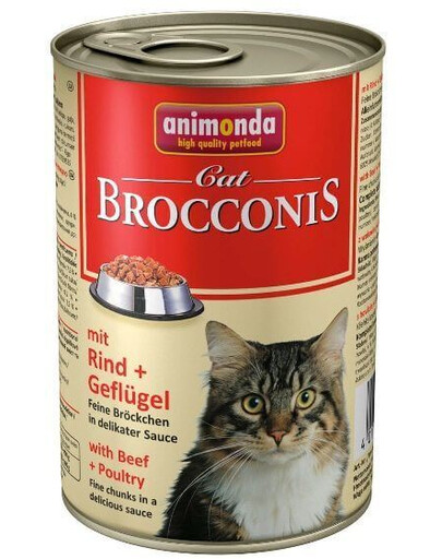ANIMONDA Brocconis Hovězí + Kuřecí maso 0.4kg