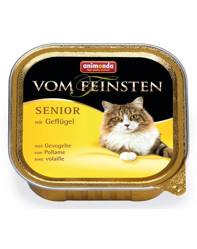 ANIMONDA Vom feinsten senior drůbeží 100g