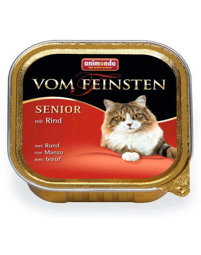 ANIMONDA Vom feinsten senior hovězí 100g