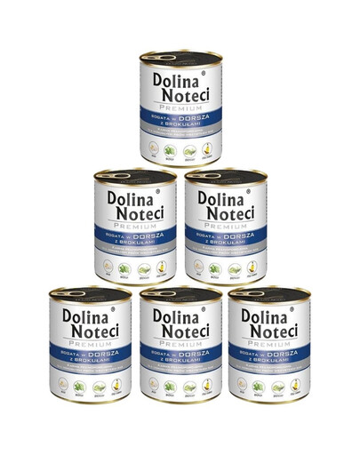 DOLINA NOTECI Premium treska s brokolicí 6x800g