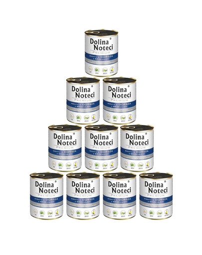 DOLINA NOTECI Premium treska s brokolicí 10x800g