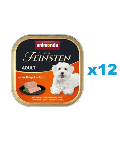ANIMONDAVom Feinsten Classic drůbeží & telecí 12x150 g