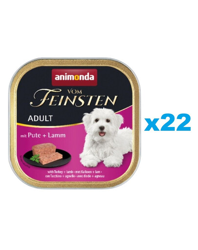 ANIMONDA Vom Feinsten Classic krůta & jehněčí 22x150 g