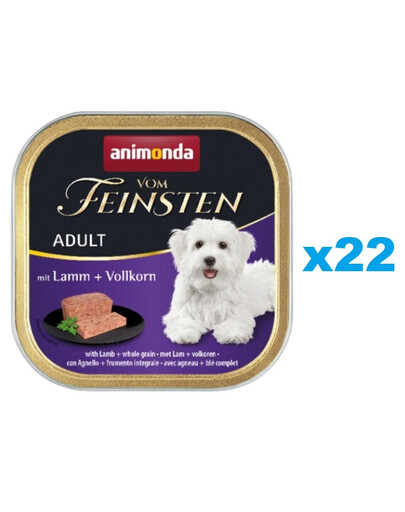 ANIMONDA Vom Feinsten Menue jehněčí a obiloviny 22 x 150 g