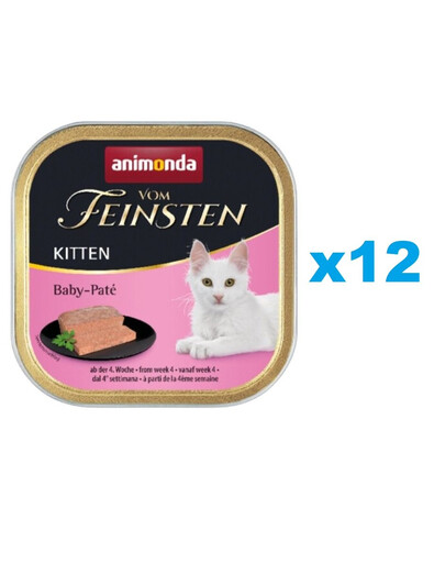 ANIMONDA Vom Feinsten Kitten Baby Pate masová paštika 12x100 g