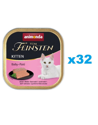 ANIMONDA Vom Feinsten Kitten Baby Pate masová paštika 32x100 g