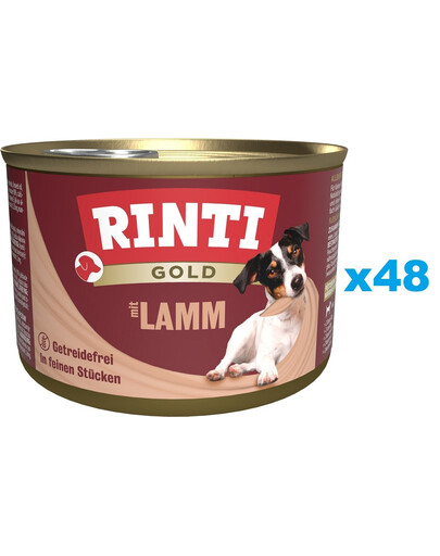 RINTI Gold Lamb Mini 48x185 g