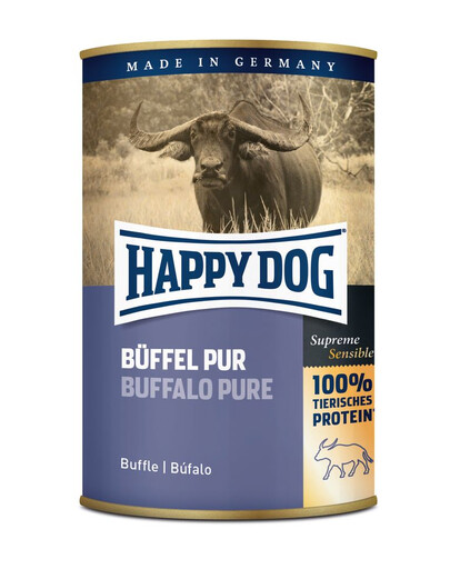 HAPPY DOG Pur Buvolí maso 400 g