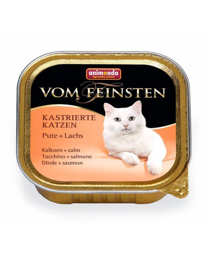 ANIMONDA Miska vom feinsten Cat Sterilised 100g krůtí a pstruh