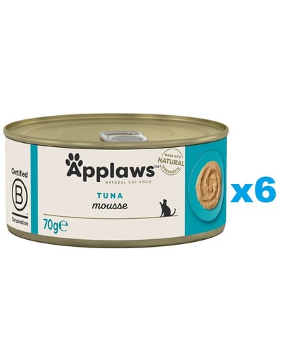 APPLAWS Cat Adult Mousse Tuňák 6x70 g