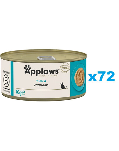 APPLAWS Cat Adult Mousse Tuňák 72x70 g