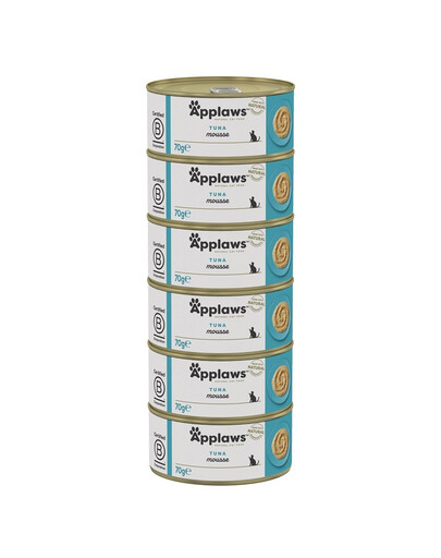 APPLAWS Cat Adult Mousse Tuňák 6x70 g