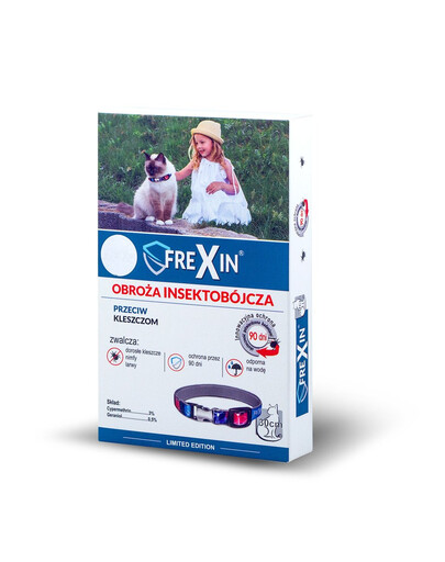 FREXIN Antiparazitní obojek pro kočky 30 cm