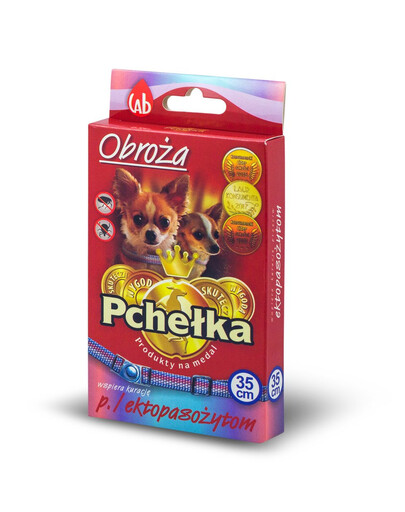 PCHELKA Obojek proti blechám pro psy 35cm