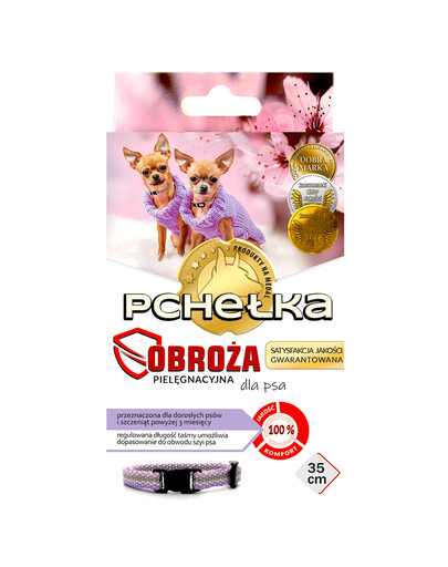 PCHELKA Obojek proti blechám pro psy 35cm