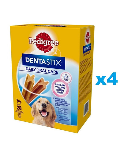 PEDIGREE DentaStix (velká plemena) zubní pamlsek pro psy 112 ks - 16x270g