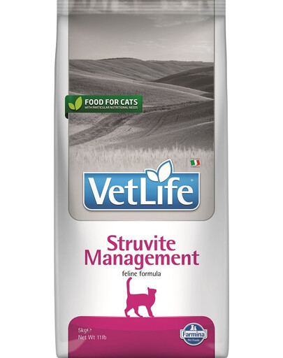 FARMINA Vet Life Cat Management struvite 5 kg