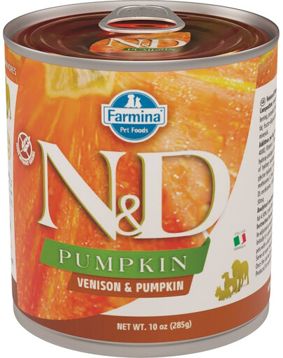 N&D Dog Pumpkin Adult Venison & Pumpkin 285g