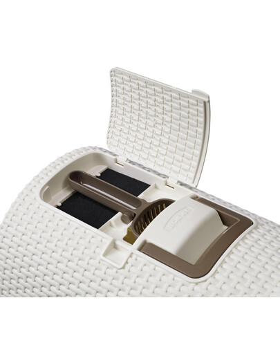 CURVER WC kočka kryté domek Rattan 39x39x51cm