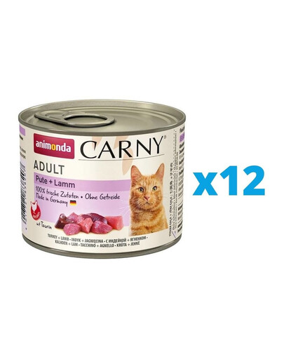 ANIMONDA Carny Adult konzervy pro kočky 12 x 200g