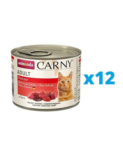 ANIMONDA Carny Adult konzervy pro kočky 12 x 200g