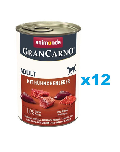 ANIMONDA Grancarno konzervy 12x400g