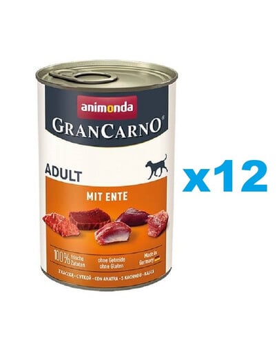 ANIMONDA Grancarno konzervy 12x400g