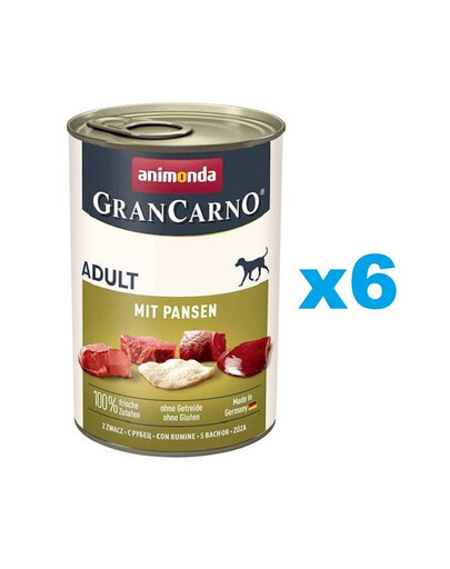 ANIMONDA Grancarno konzervy 6 x 400 g