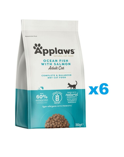 APPLAWS Adult Ocean Fish and Salmon 2,1 kg (6x350 g)