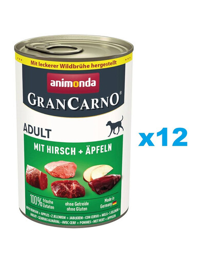ANIMONDA Grancarno konzervy 12x400g