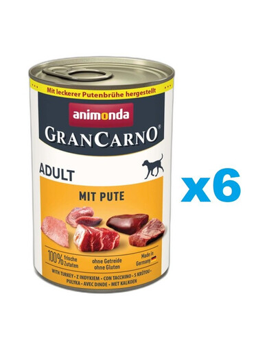 ANIMONDA Grancarno konzervy 6 x 400 g