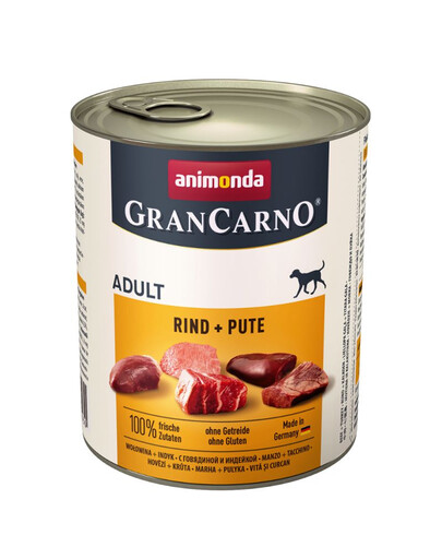 ANIMONDA Grancarno Adult 800g konzervy pro dospělé psy