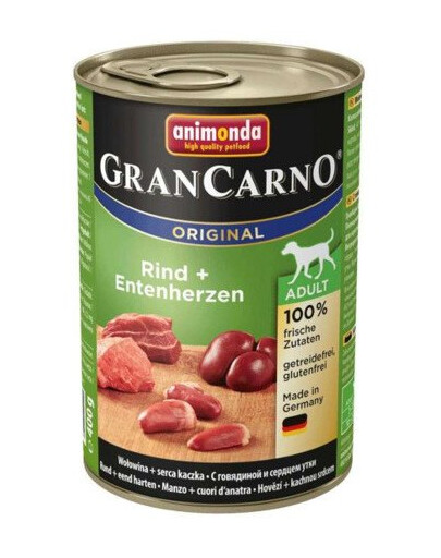 ANIMONDA Grancarno 400 g konzervy pro psy bez obilovin