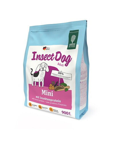 GREEN PETFOOD Insect Dog Mini Grain free 900 g