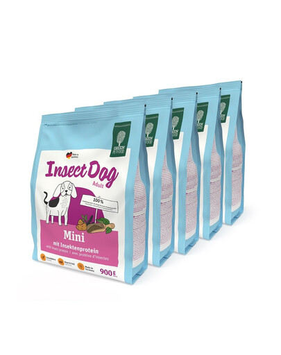 GREEN PETFOOD InsectDog Mini 5x900g