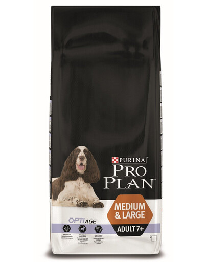 PURINA PRO PLAN Medium & Large Adult 7+ OPTIAGE s kuřetem 14 kg