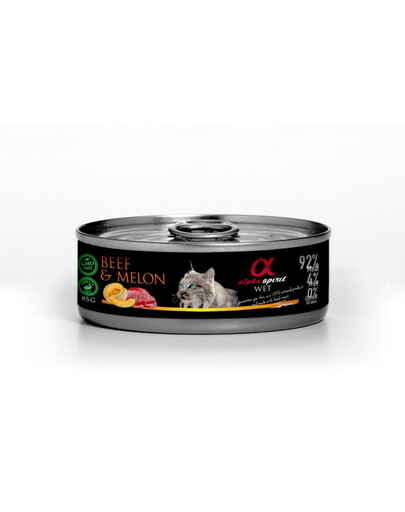 ALPHA SPIRIT Beef with melon 85g Hovězí s melounem